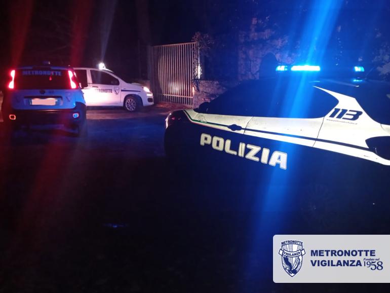 GRAVINA IN PUGLIA - Sventato furto dalle Guardie Giurate Vigilanza Metronotte