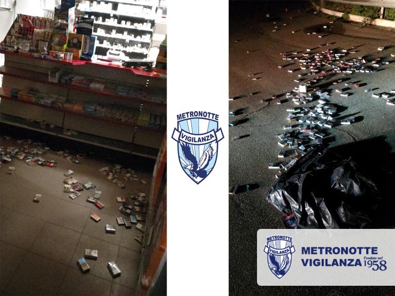 SS 106 GINOSA MARINA (TA) - N° 3 banditi messi in fuga dalla Metronotte