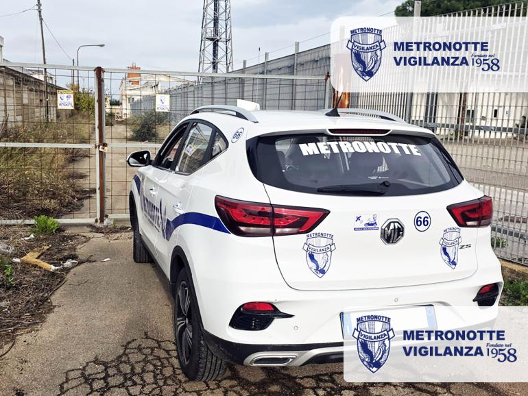 BITONTO (BA) - Furto sventato durante la notte grazie alla Vigilanza armata Metronotte