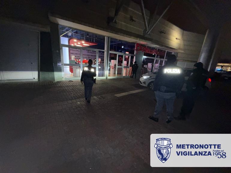 MATERA: Furto sventato grazie al pronto intervento della Vigilanza METRONOTTE e al supporto della Polizia