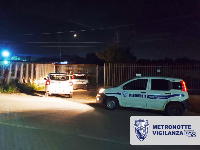 PALO DEL COLLE (BA) - Furto sventato intervento delle Guardie Giurate Metronotte