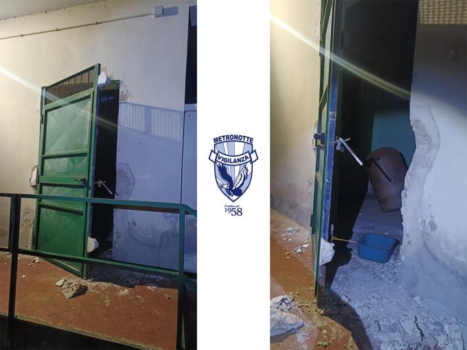 BITONTO (BA) - Furto sventato dalla Vigilanza Metronotte presso Oleificio