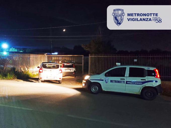 PALO DEL COLLE (BA) - Furto sventato intervento delle Guardie Giurate Metronotte