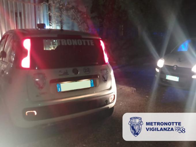 GRAVINA IN PUGLIA - Sventato furto dalle Guardie Giurate Vigilanza Metronotte