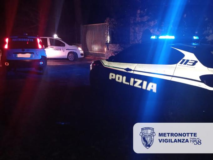 GRAVINA IN PUGLIA - Sventato furto dalle Guardie Giurate Vigilanza Metronotte