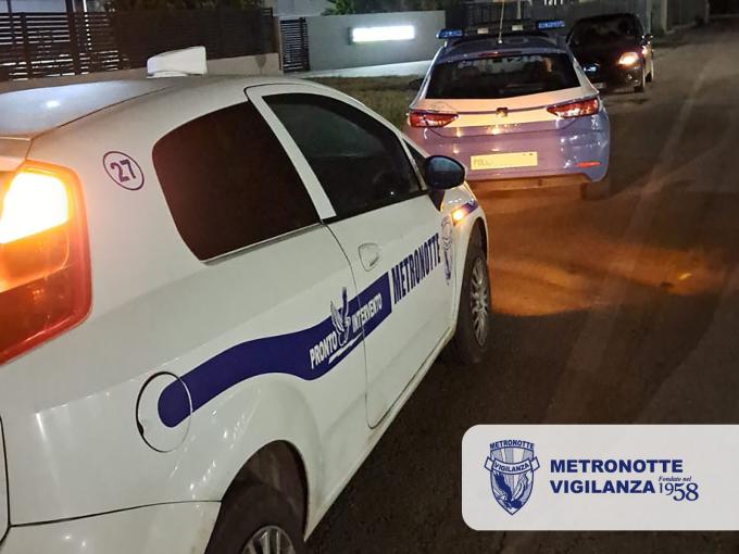 MODUGNO (BA) - Furto sventato dalla Vigilanza Metronotte sulla SP 231 