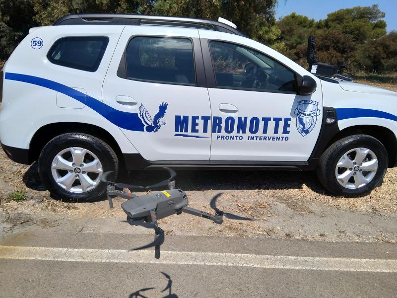 Vigilanza con sistemi aeromobili a pilotaggio remoto - Drone metronotte ginosa matera potenza oria bitornto bari gravina (2)
